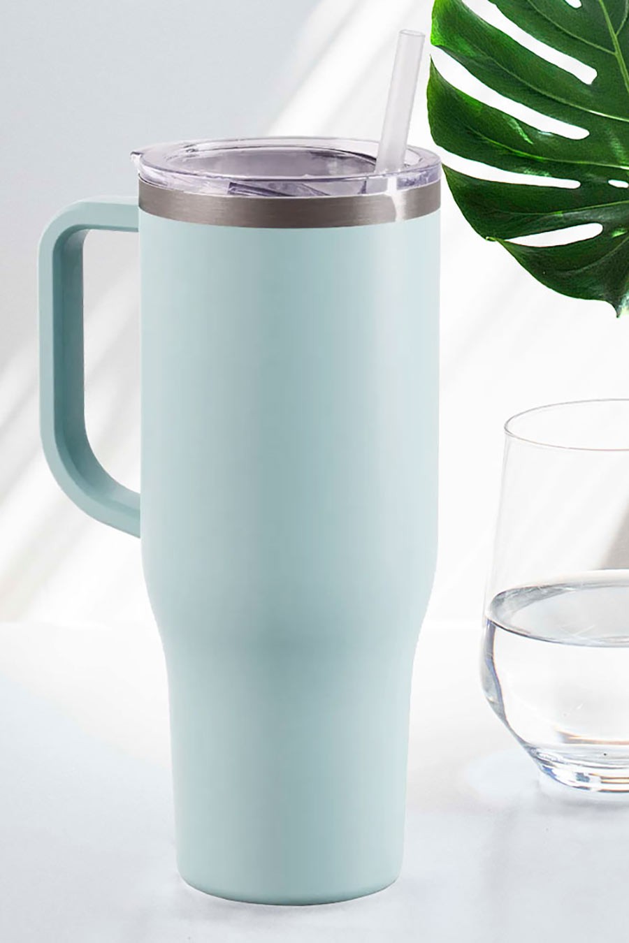Stainless Steel Tumbler with Handle - Debs on 5th