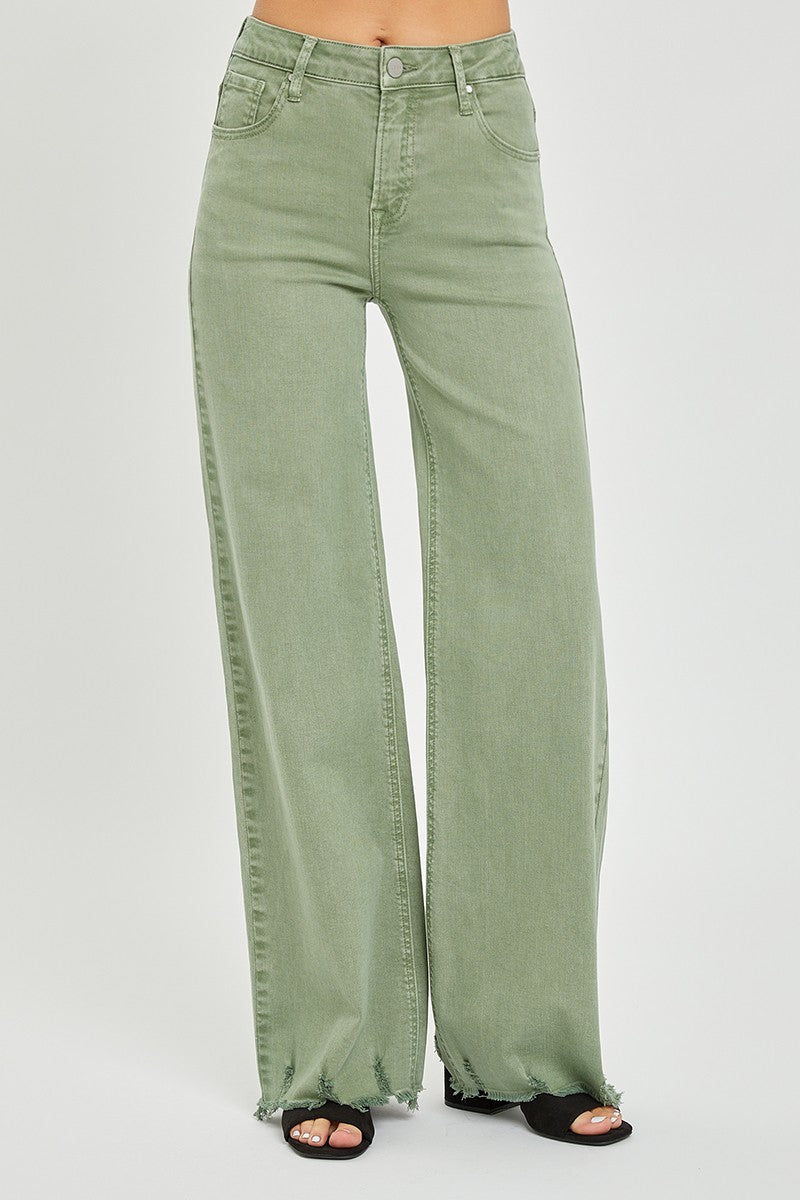 High Rise Wide Jeans - Debs on 5th