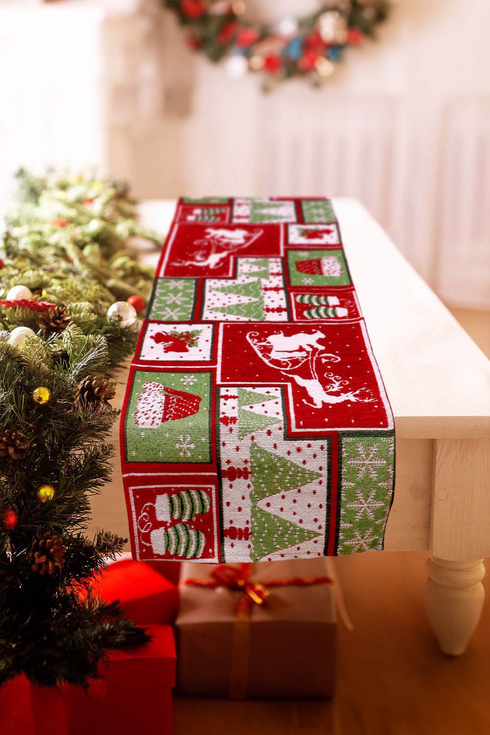 Pine Tree Table Runner - Debs on 5th