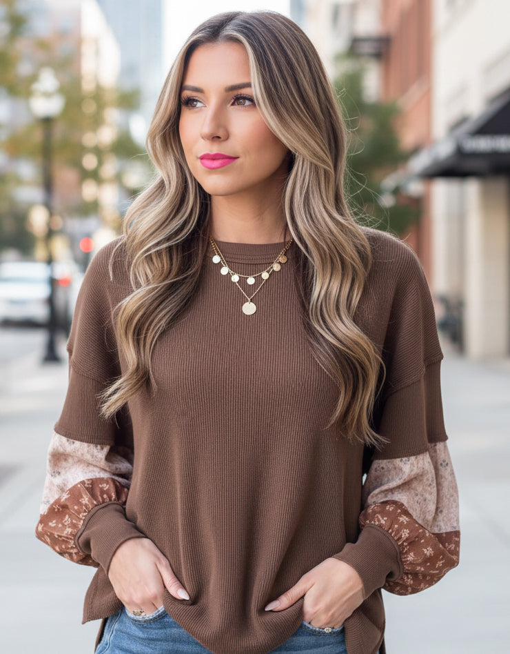 Wildflower Loose Pullover Top |