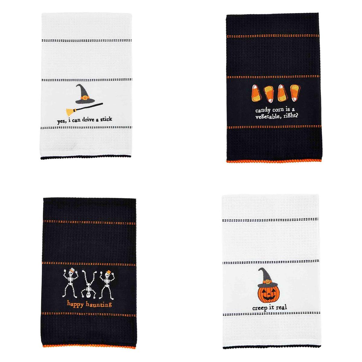 Halloween Waffle Towels - Debs on 5th
