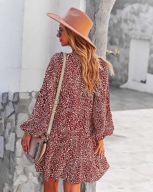 Uptown Girl Printed Dress - Debs on 5th