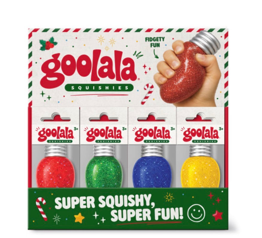 Goolala Christmas Squishies - Jingle Bulb