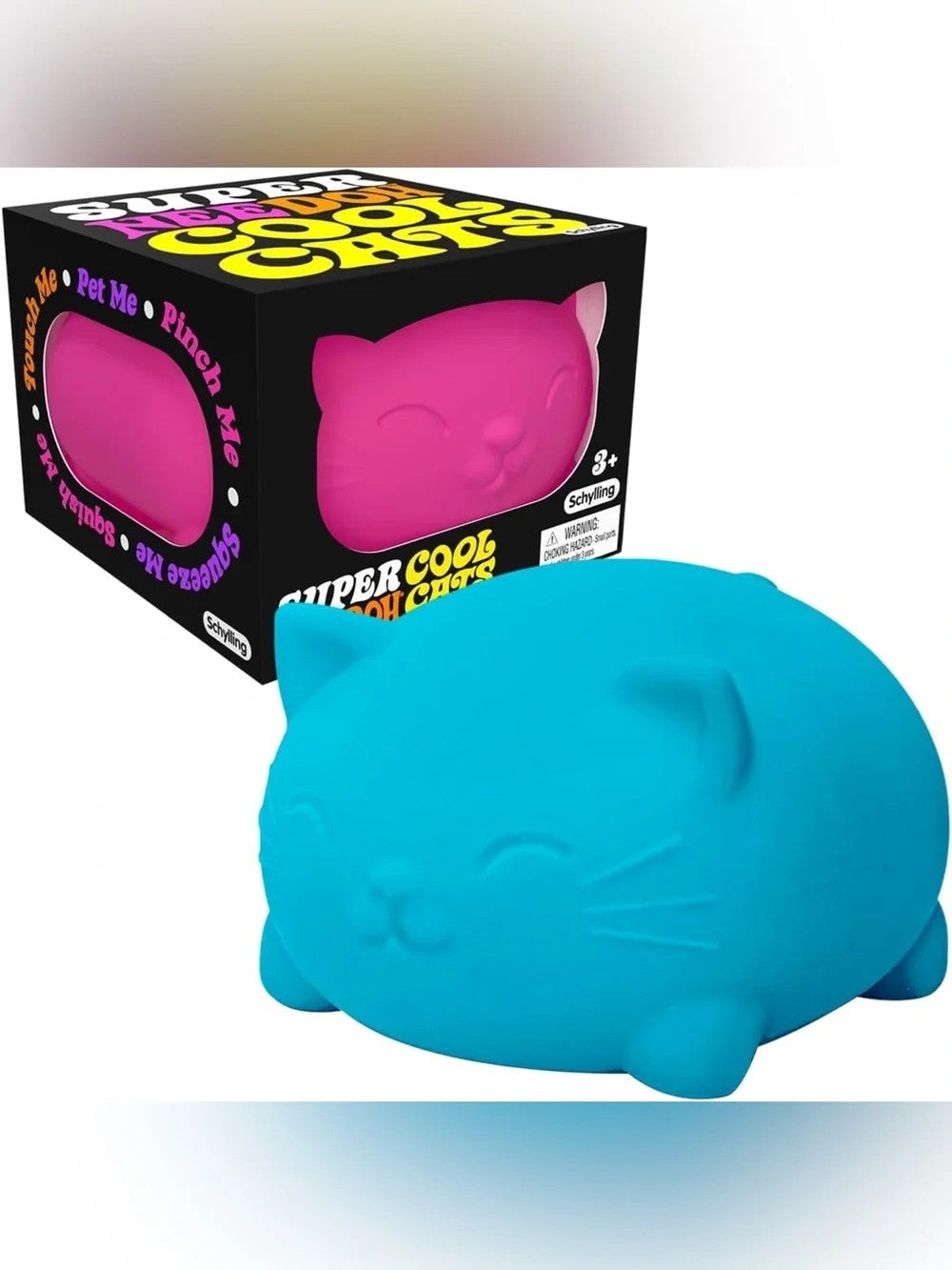Needoh Cool Cats Super Squish