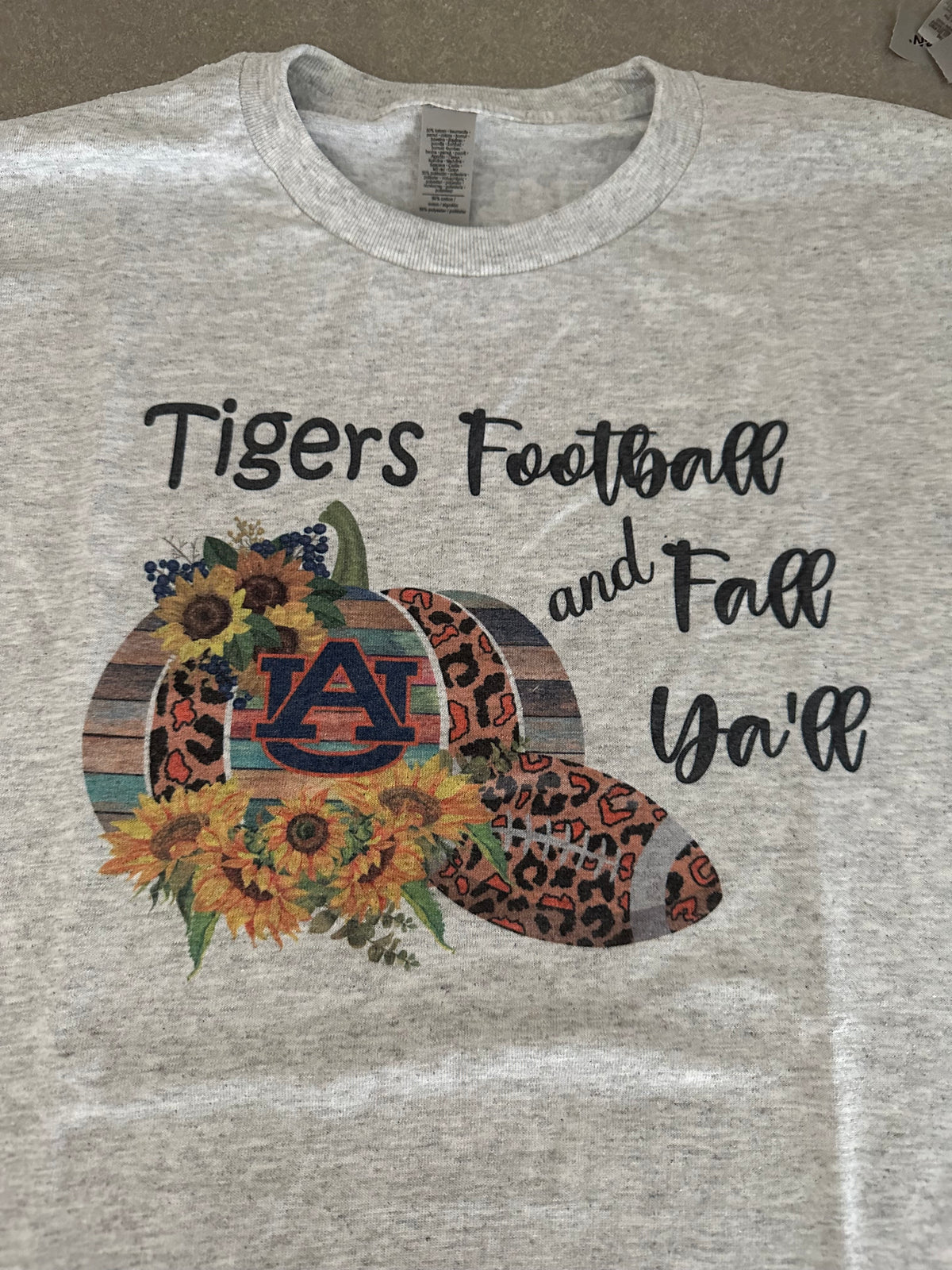 Tigers Football and Fall Ya'll Graphic Top - Debs on 5th