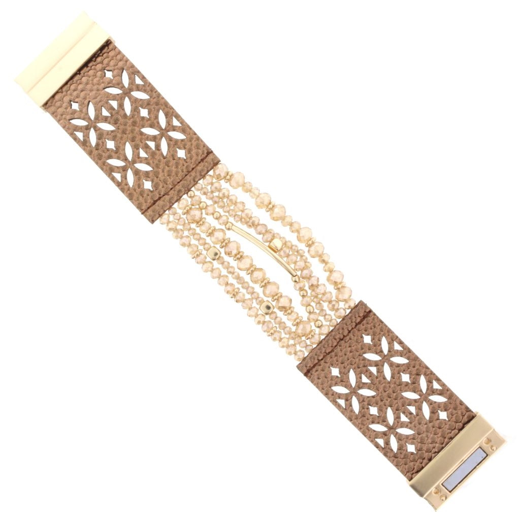 Multi Strand Magnetic Clasp Bracelet - Debs on 5th