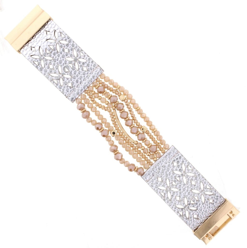 Multi Strand Magnetic Clasp Bracelet - Debs on 5th