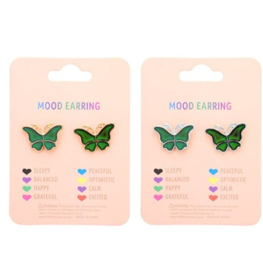 Butterfly Changing Color Mood Earrings - Debs on 5th