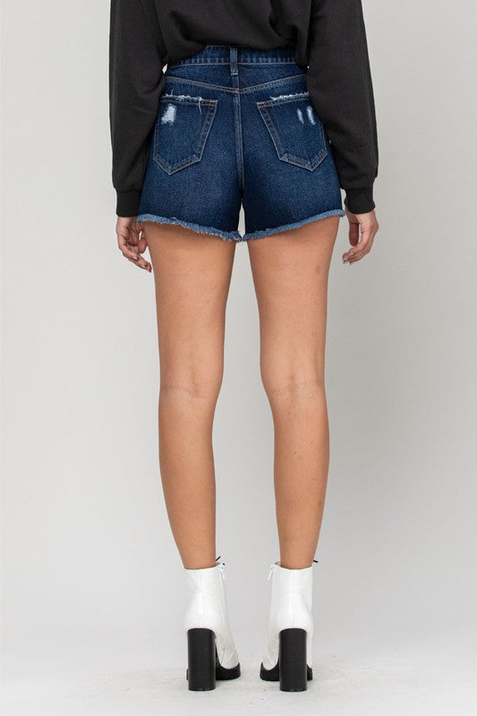 Easy High Rise Mom Short - Debs on 5th