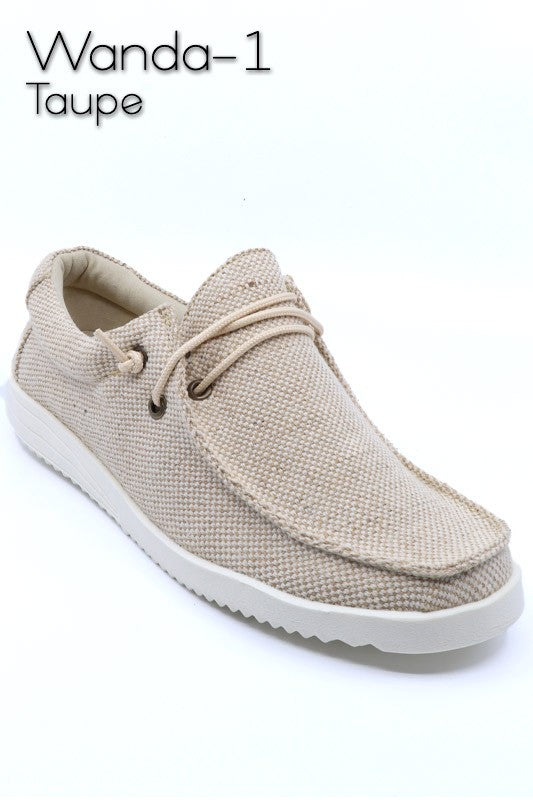 Super Soft insole Slip On Canvas Loafer - Debs on 5th