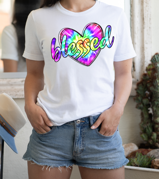 Blessed Graphic Tee - Debs on 5th