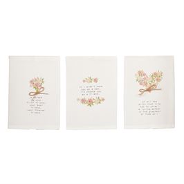 Mom Floral Towels - Debs on 5th