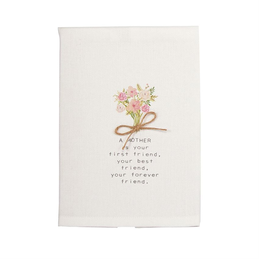 Mom Floral Towels - Debs on 5th
