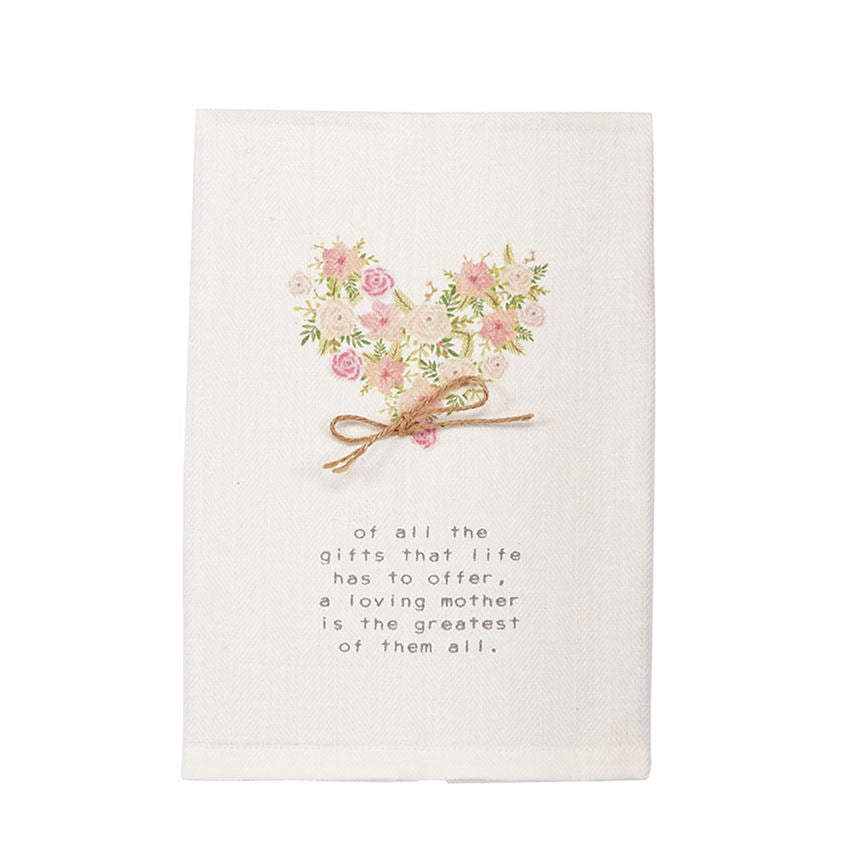 Mom Floral Towels - Debs on 5th