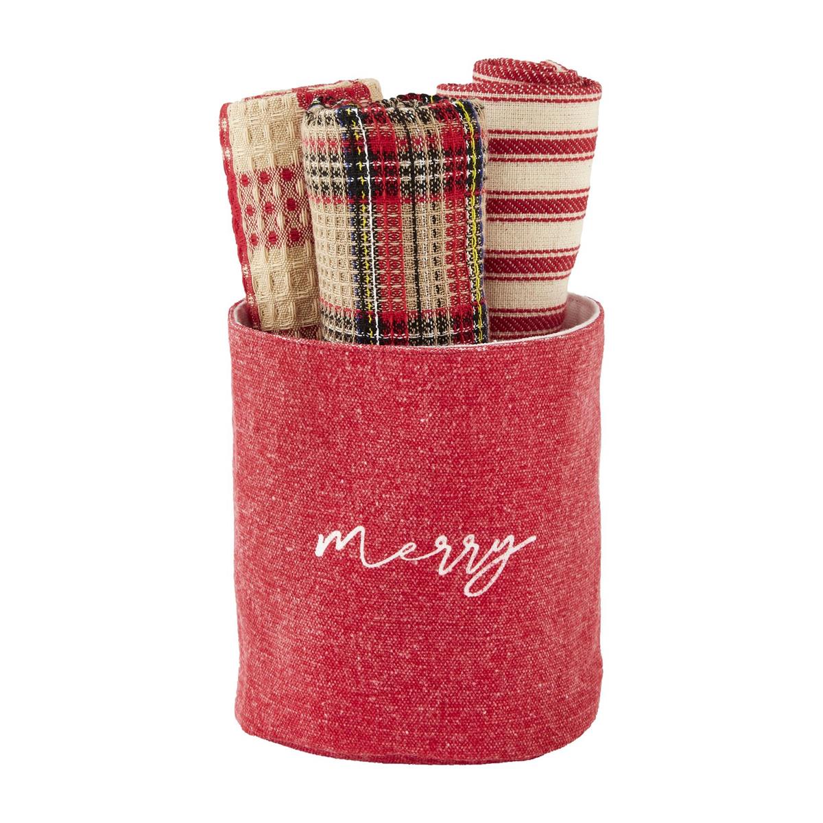 Holiday Tartan Towel Set - Debs on 5th