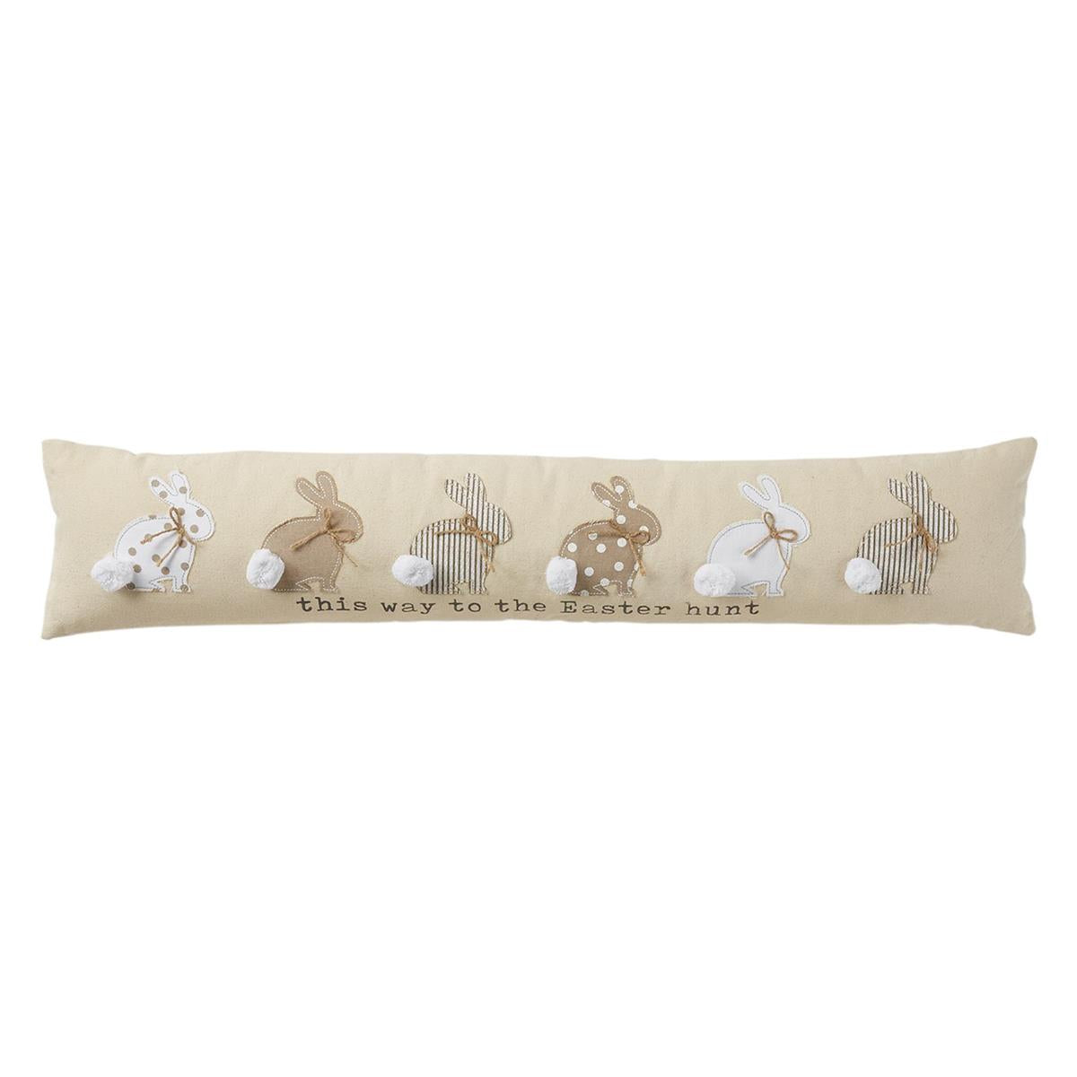 Easter Applique Skinny Pillow - Debs on 5th