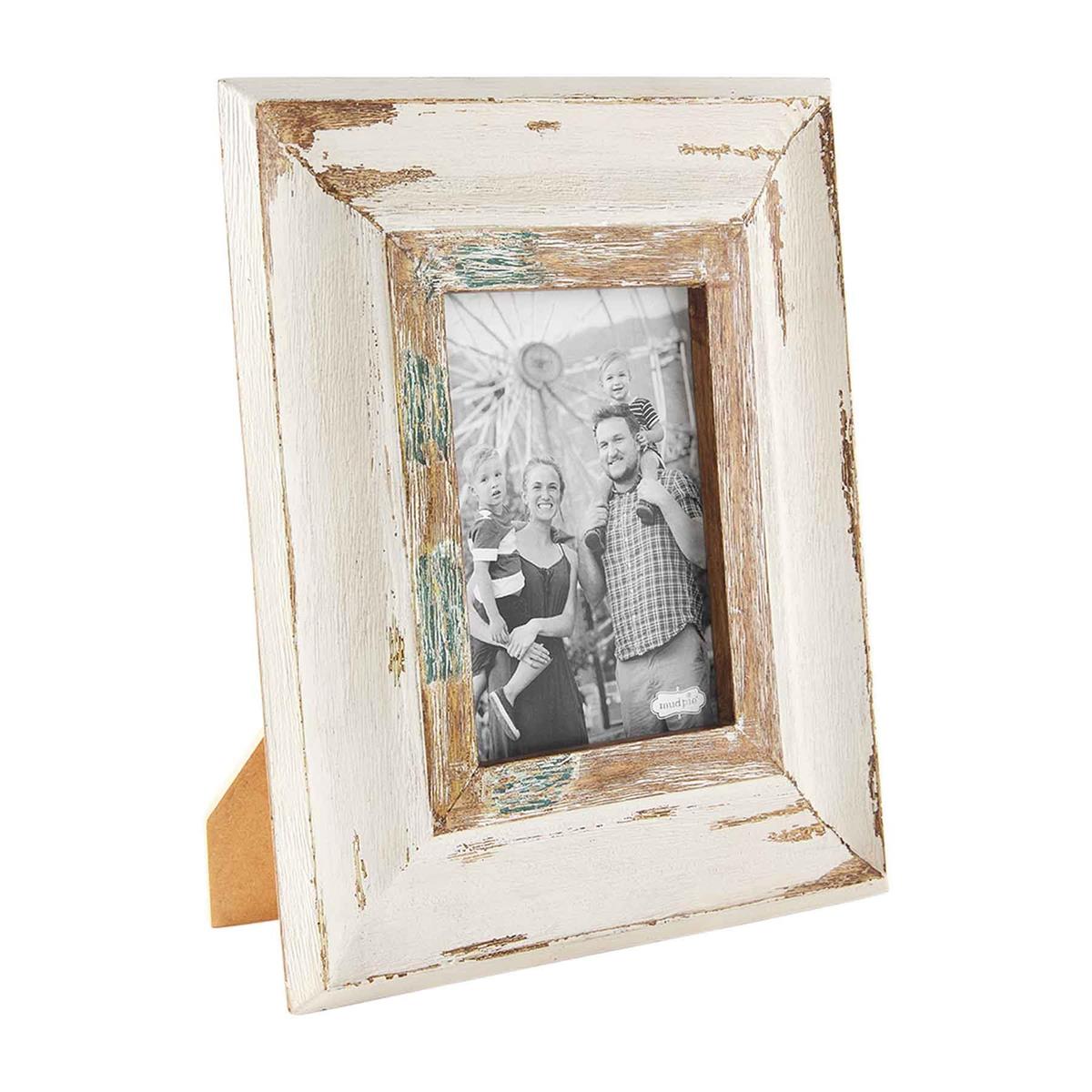 5x7 Cream Weathered Frame - Debs on 5th