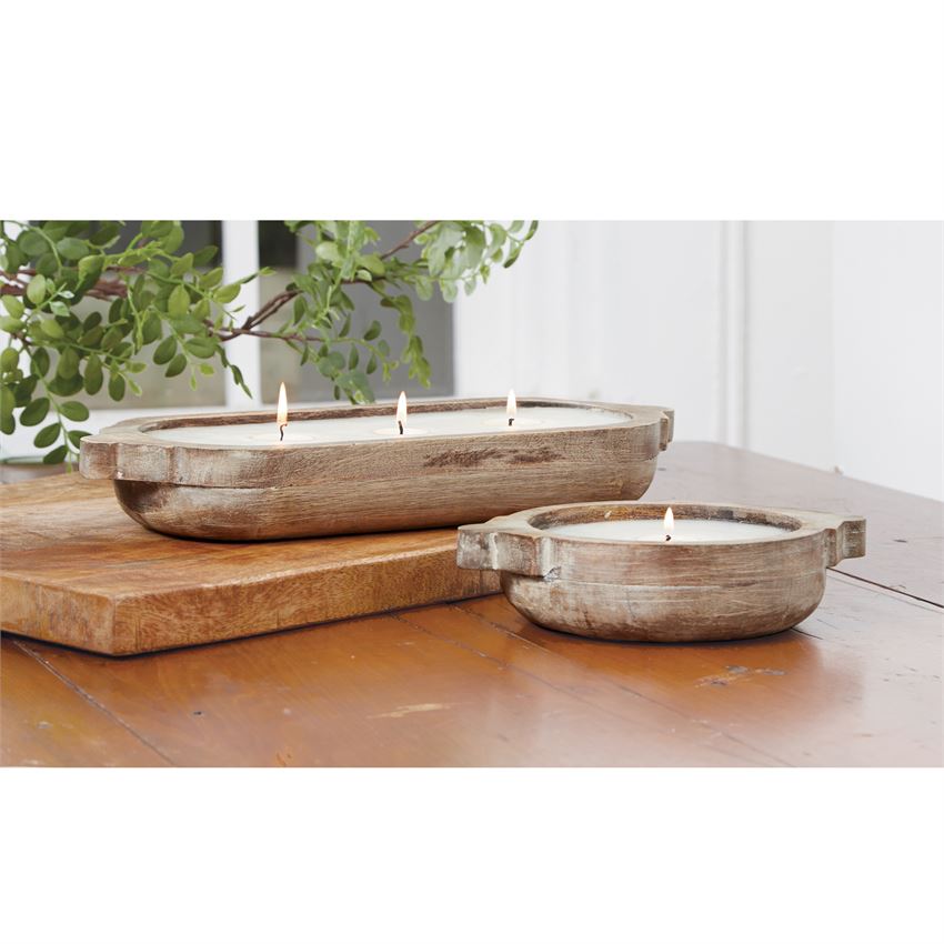 Mango Wood Vanilla Candles - Debs on 5th