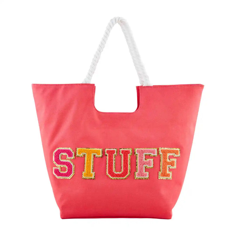 Canvas Patch Tote Bag - Debs on 5th