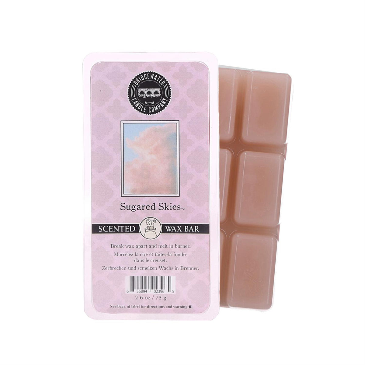 Sugared Skies Scented Wax Bar - Debs on 5th