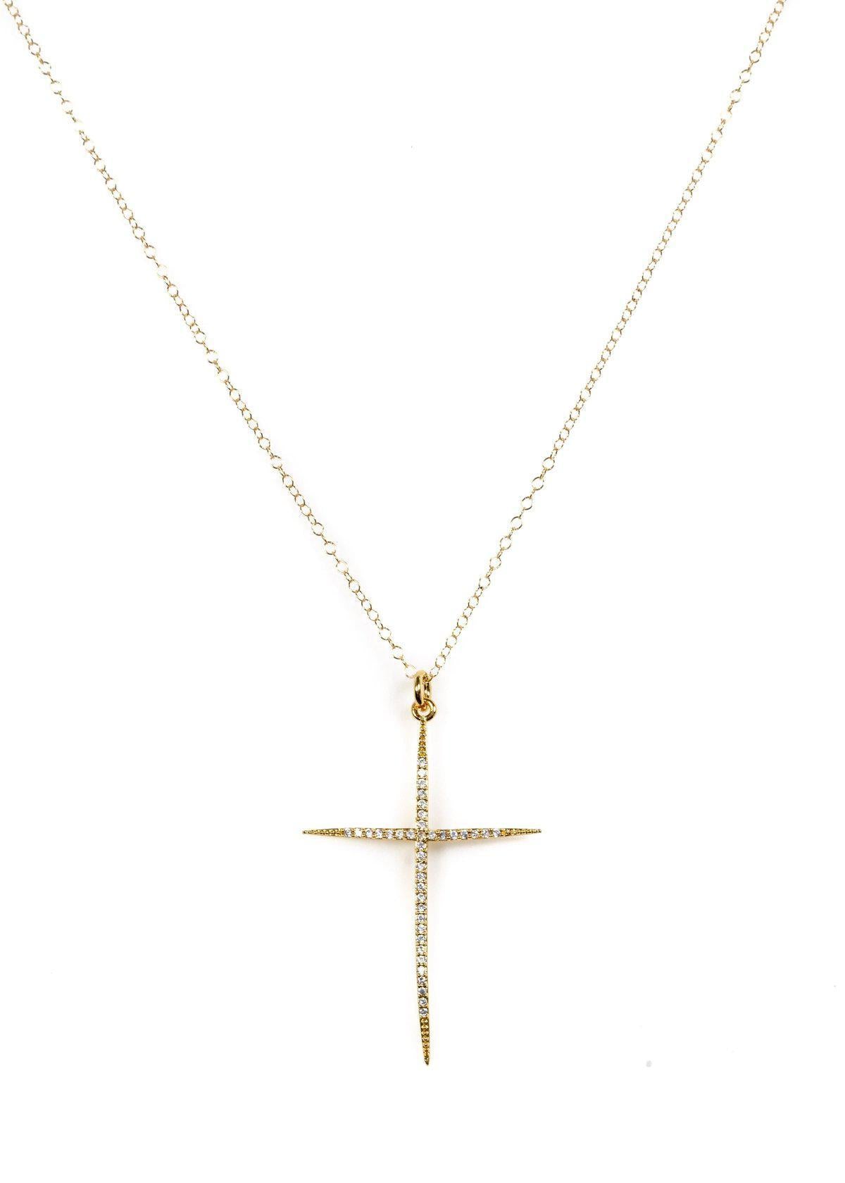 Everlasting Cross Necklace - Debs on 5th