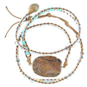 Stone Wrapped Bracelets - Debs on 5th