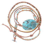 Stone Wrapped Bracelets - Debs on 5th