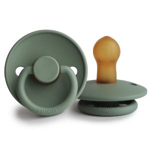 FRIGG Classic Natural Rubber Pacifier Size 0/6 Months - Debs on 5th