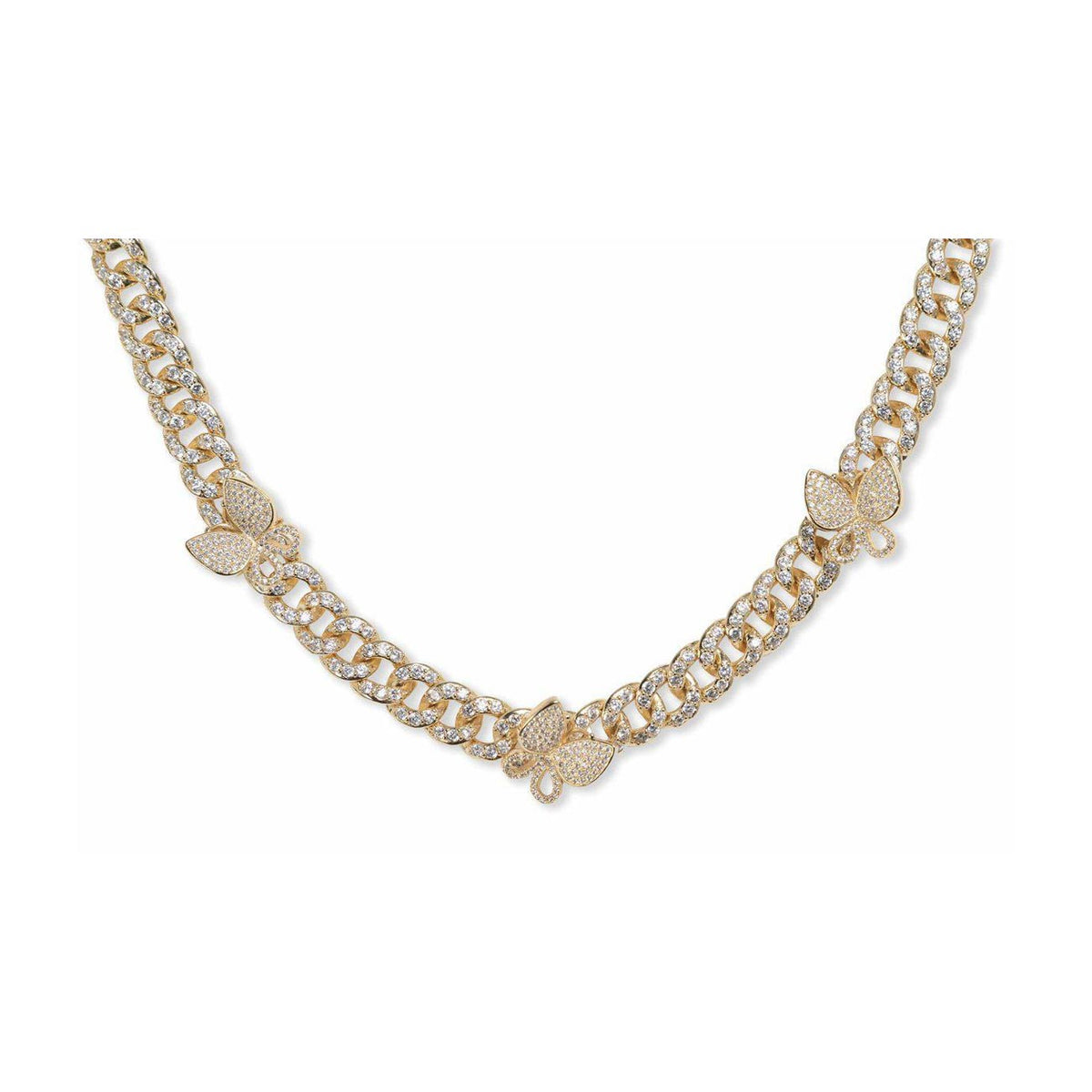 Mariah Butterfly Necklace - Debs on 5th