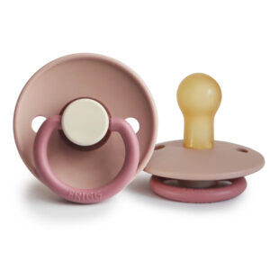 FRIGG Classic Natural Rubber Pacifier Size 0/6 Months - Debs on 5th