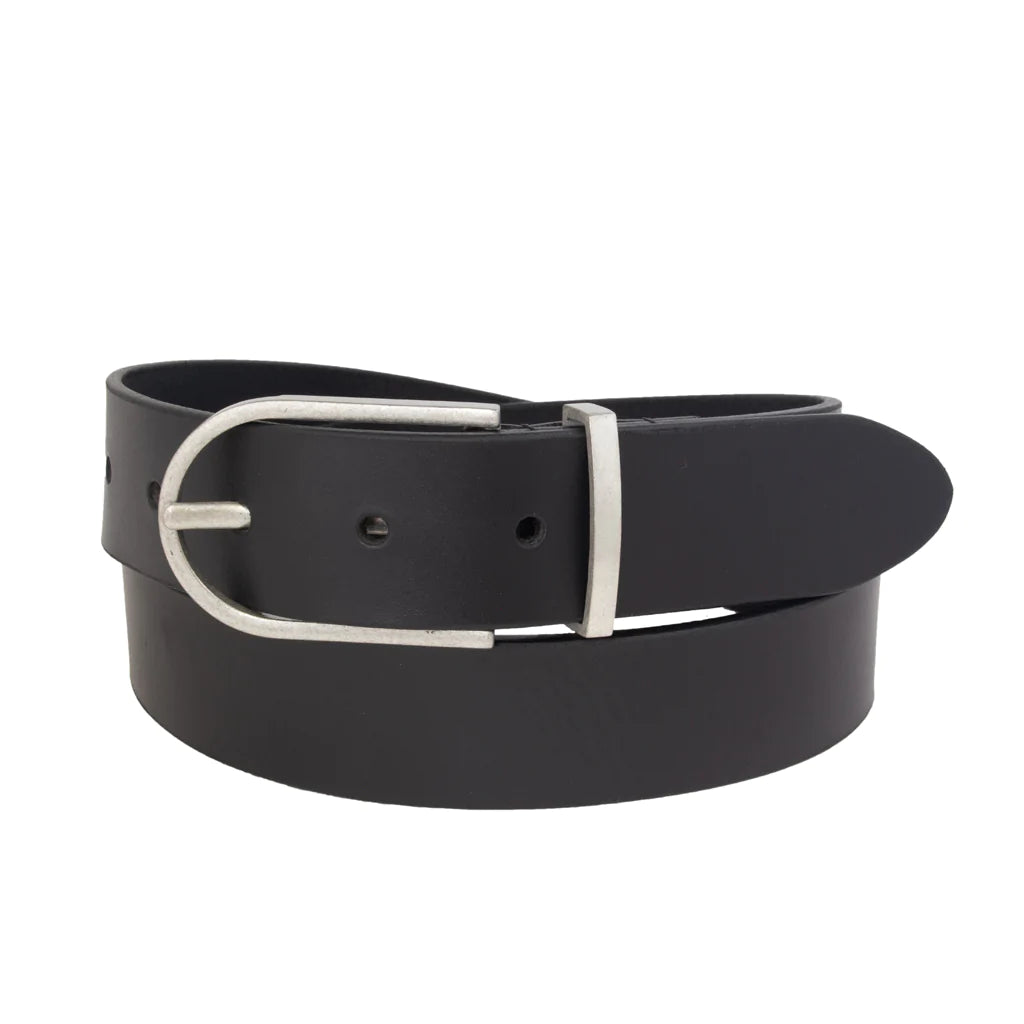 35MM Heavyweight Genuine Leather Belt - Debs on 5th