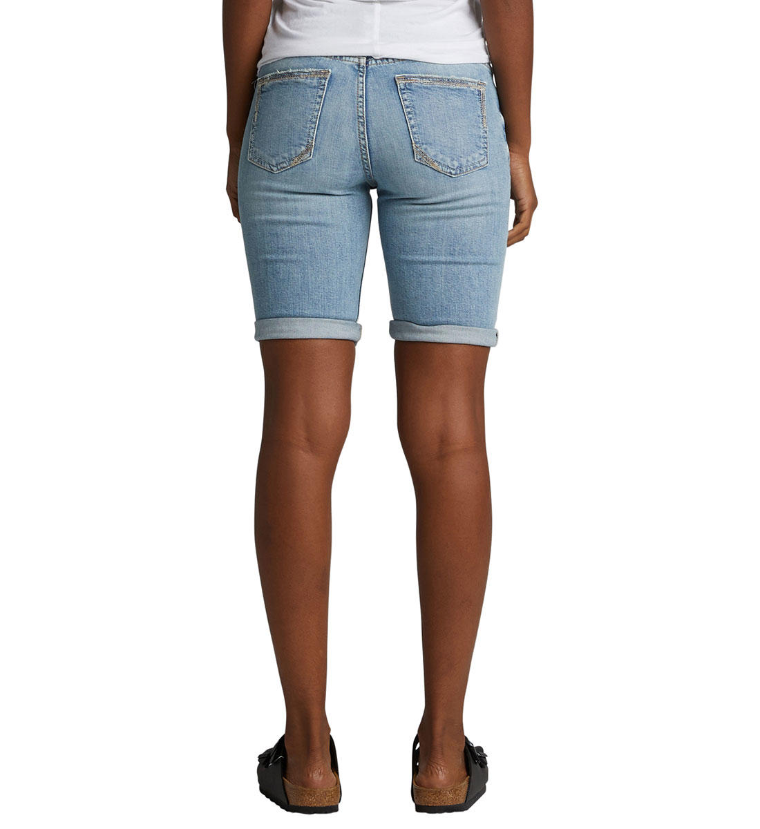 Silver Suki Bermuda - Debs on 5th