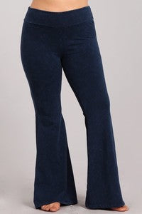 Mineral Washed Pants with Back Pockets - Debs on 5th