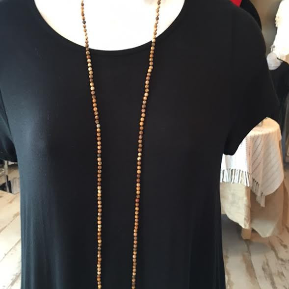 Faith, Hope, Love 4mm 60" Necklace - Debs Boutique  LLC