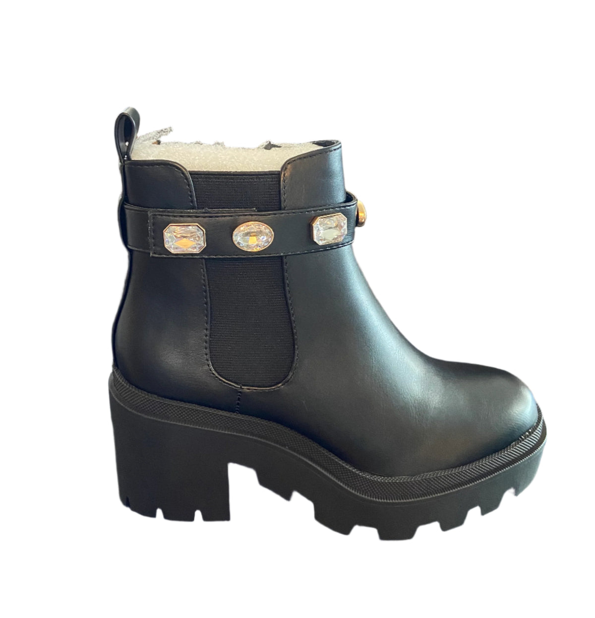 Follow Me Rhinestone Bootie - Debs on 5th