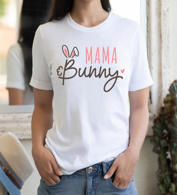 MAMA Bunny Graphic Tee - Debs on 5th