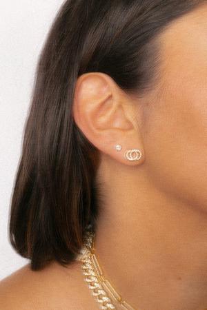Infinity Stud Earrings - Debs on 5th