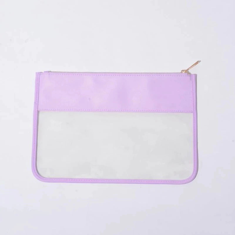 Clear Customizable Pouch Varsity - Debs on 5th