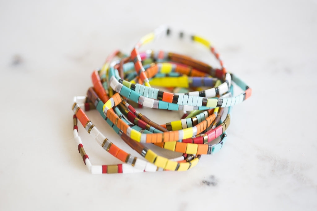 Tropical Stack Bracelet - Debs on 5th