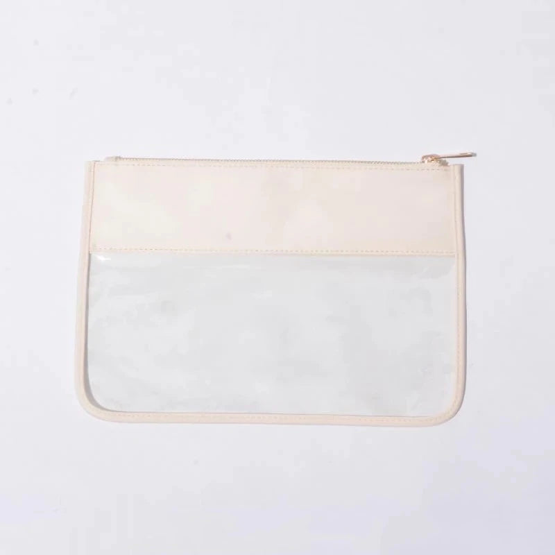 Clear Customizable Pouch Varsity - Debs on 5th